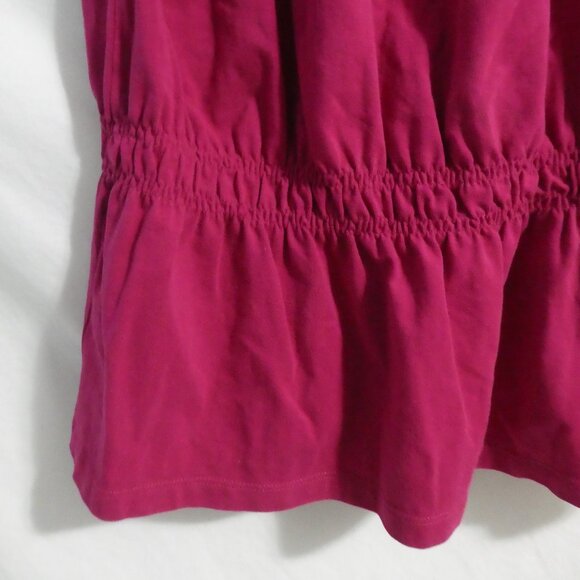 CROFT & BARROW Stretch | large | Women's Pink Blouse - Picture 13 of 16